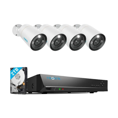 Kit vidéo surveillance PoE RLK8-1200B4-A